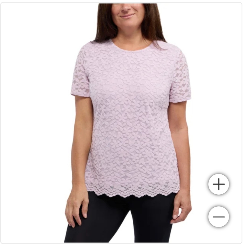 (6)Teddy Rose ladies Lace tops